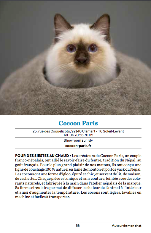 Cocoon Paris  Avoir un chat a Paris