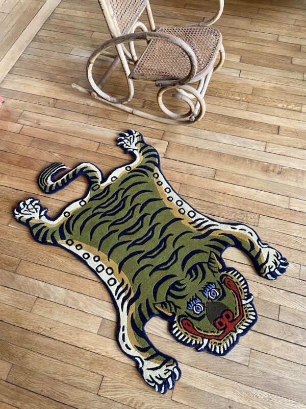 Tapis tigre kaki2